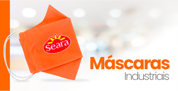 Máscaras Personalizadas para Empresas - Espaço do Crachá