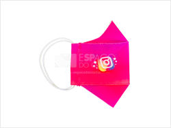 Máscaras Industriais Personalizadas | Exemplo Espaço do Crachá | Imagem 2