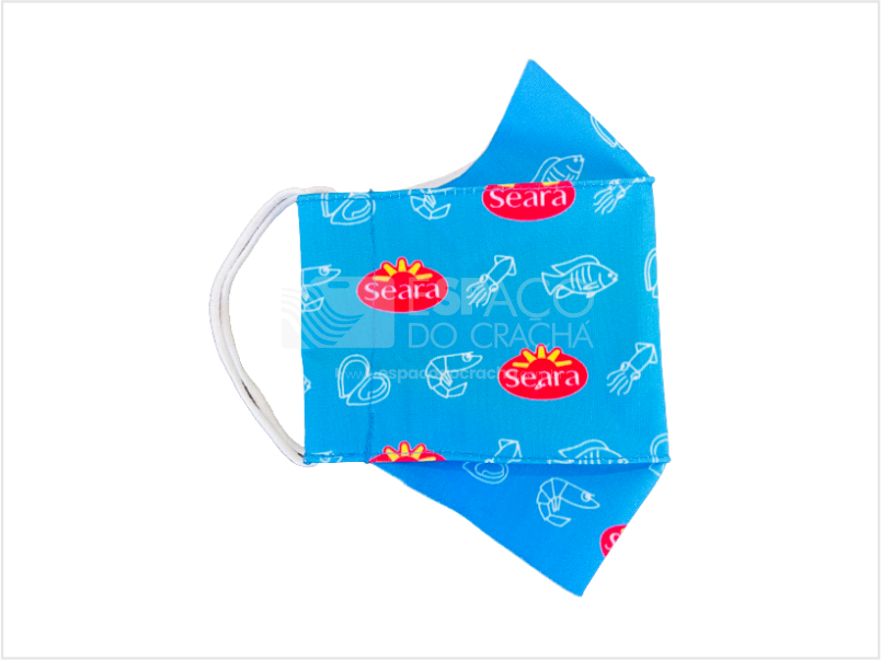 Máscaras Industriais Personalizadas | Exemplo Espaço do Crachá | Imagem 8